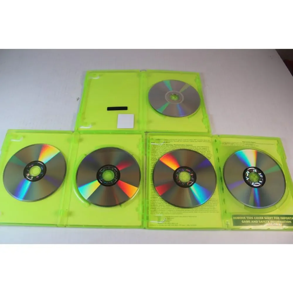 3 games: Halo, 3, 4, Halo 3 ODST (Microsoft Xbox) Authentic, tested